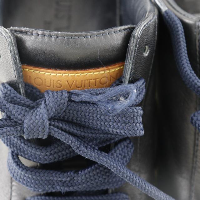 LOUIS VUITTON ルイ・ヴィトン 靴 レザー 黒 スニーカー レディース 【中古】 ランクB+_6