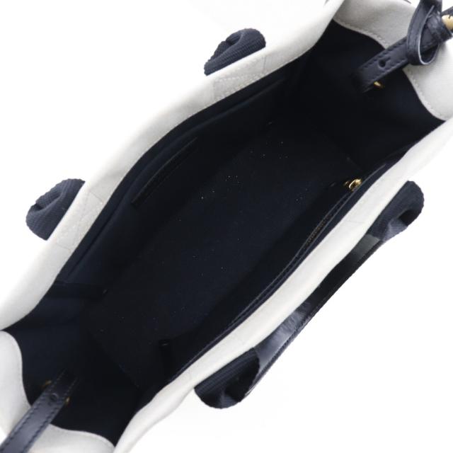 BALENCIAGA バレンシアガ ハードウェア スモール 2WAYショルダー 671402 キャンバス 黒/白_5