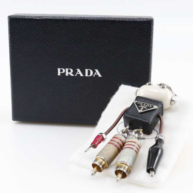 PRADA プラダ ロボット エドワード キーリング バッグチャーム 1ARA97 金属製 マルチカラー