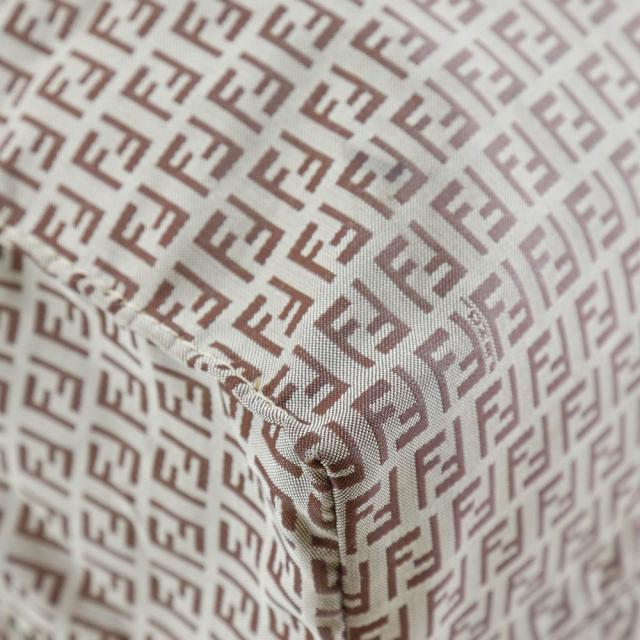 FENDI フェンディ マイクロズッキーニ ナイロン 茶 トートバッグ