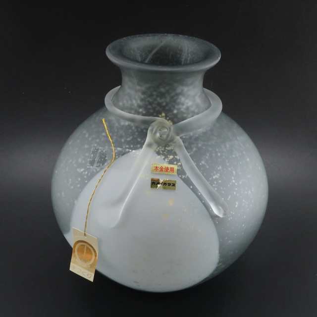 ワイレアガラス花瓶カメイガラス✨クリスタルフラワーベース 花瓶 