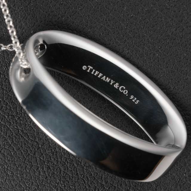 【TIFFANY&Co.】ティファニー オープンサークル オーバル シルバー925 レディース ネックレス