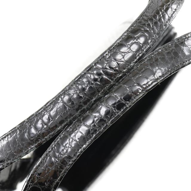 Modell Royal モデルロイヤル クロコダイル 黒 ハンドバッグ レディース 【中古】 ランクB+_4