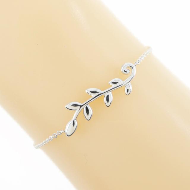 【極美品】ティファニー ブレスレット パロマピカソ オリーブリーフ 925 TIFFANY&Co. ブレスレット レディース ティファニー プレゼント