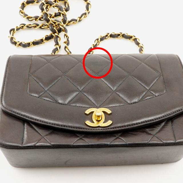 CHANEL シャネル ダイアナフラップ 22 チェーンショルダー チェーン
