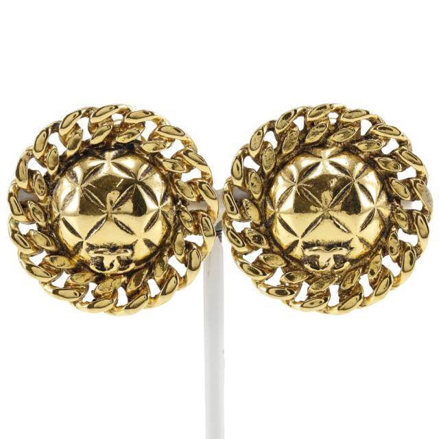 CHANEL シャネル ココマーク マトラッセ マトラッセ 金メッキ CHANEL シャネル ココマーク マトラッセ マトラッセ 金メッキ