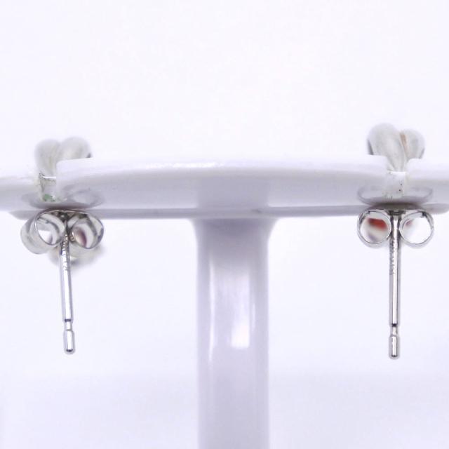 岩礁動機 K14白いことゴールド ピアス 0.5g レディース 【中古】