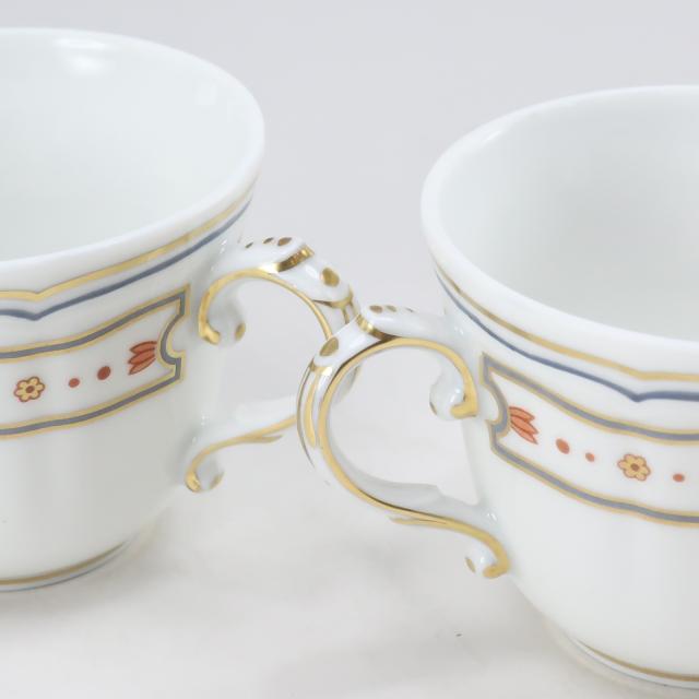 Richard Ginori - 【美品】リチャードジノリ　ティーカップ　トリオ　ミュージオ　ペア リチャードジノリ ティーカップペアセット
