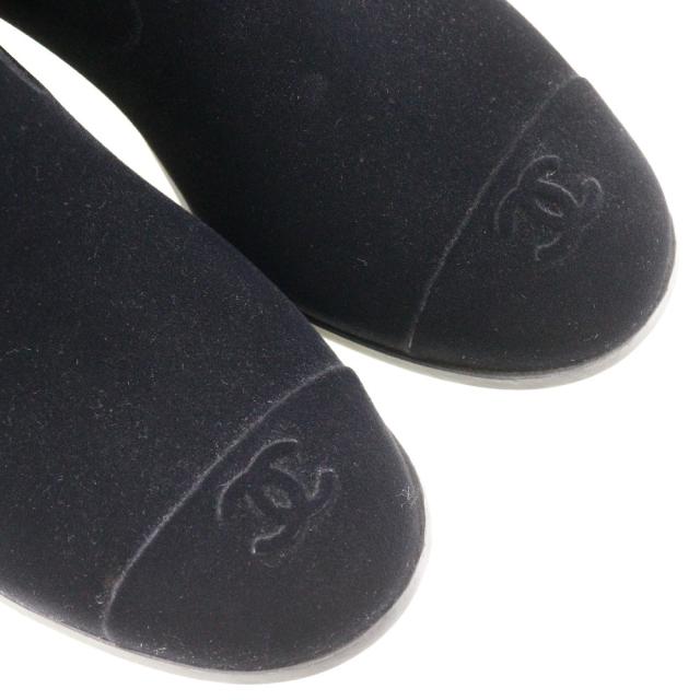 CHANEL シャネル カメリア G26648X31173 スウェード ブーツ レディース 【中古】_3