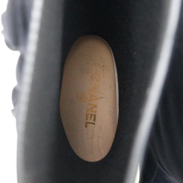CHANEL シャネル カメリア G26648X31173 スウェード ブーツ レディース 【中古】_4