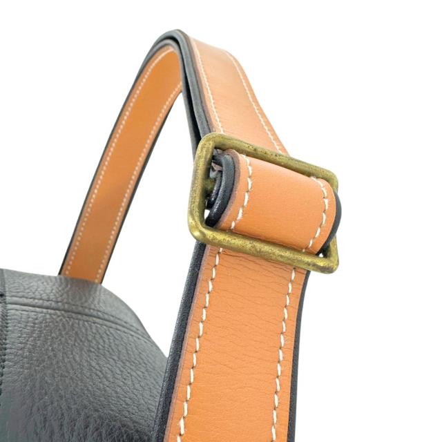HERMES エルメス ヴィクトリア アルデンヌ 黒 ショルダーバッグ ユニ