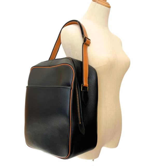 【HERMES】エルメス ヴィクトリア アルデンヌ 黒 〇O ユニセックス ショルダーバッグ HERMES - 【HERMES】エルメス ヴィクトリア アルデンヌ 黒 〇O ユニ