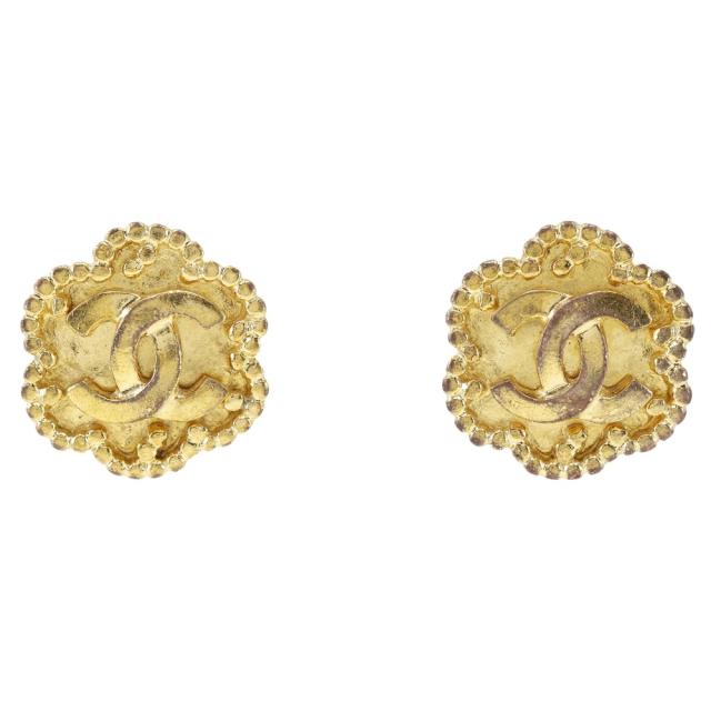 CHANEL シャネル ヴィンテージ 金メッキ イヤリング 17.4g レディース 【中古】