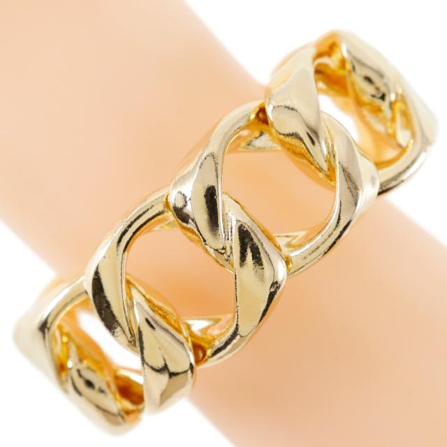 CHANEL シャネル 金メッキ バングル 67.3g レディース 【中古】