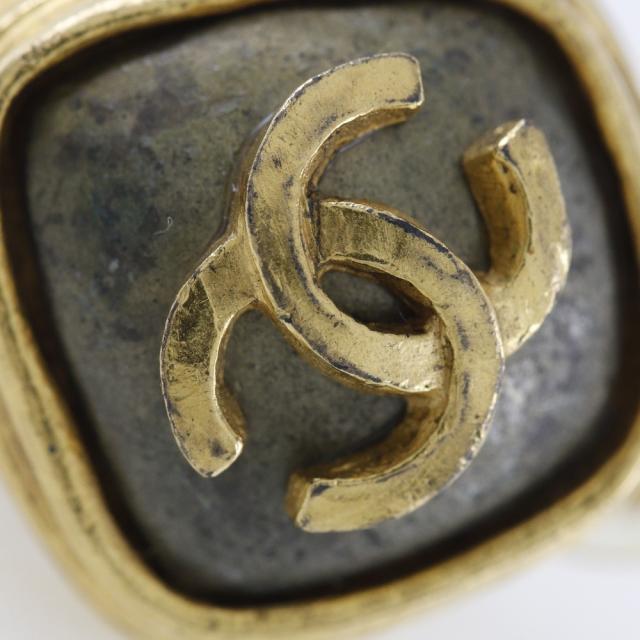 CHANEL シャネル ココマーク ヴィンテージ 金メッキ イヤリング 20.2g レディース_5