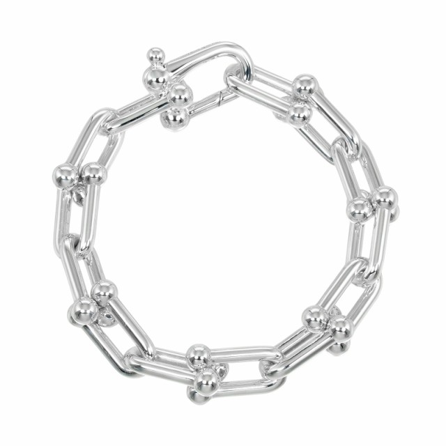 6900円 レディースTIFFANY&Co. ティファニー ハードウェア ラージリンク シルバー925 ...