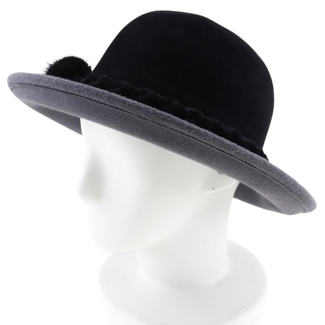 maxim マキシン ウール 黒 その他帽子 レディース 【中古】_1