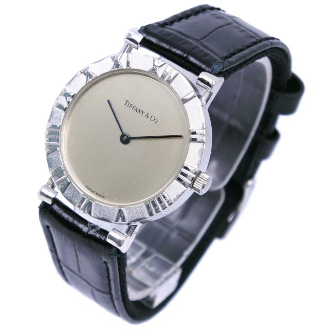 TIFFANY&Co. ティファニー アトラス M0640 シルバー925 × SS シルバー 