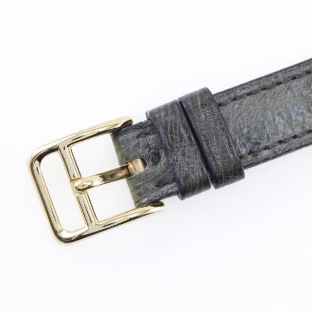 HERMES エルメス ケリー 金メッキ クオーツ アナログ表示 白文字盤 腕時計 レディース_5