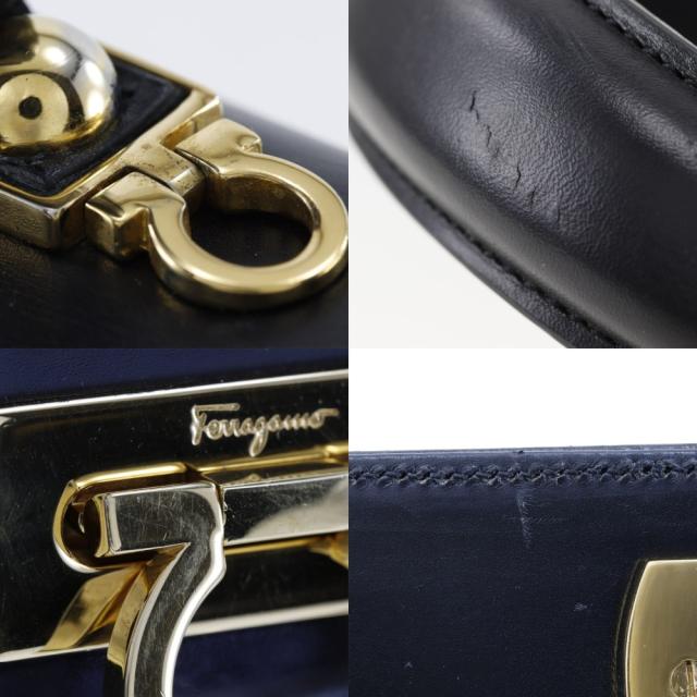 Salvatore Ferragamo サルヴァトーレフェラガモ ガンチーニ AT-21 0536