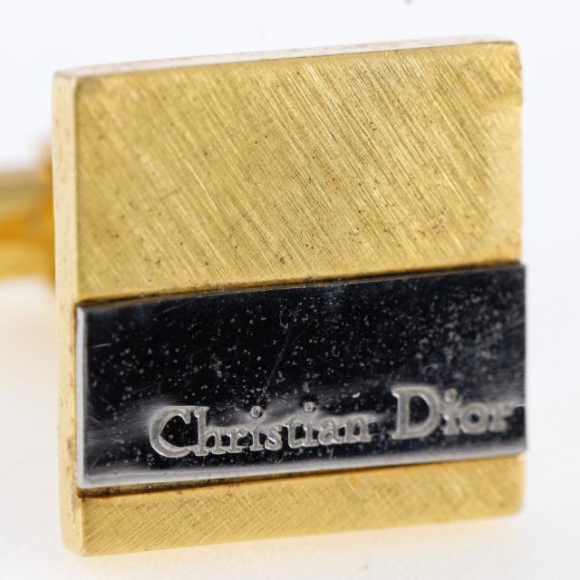 Dior クリスチャンディオール 金メッキ カフス メンズ 【中古】_3