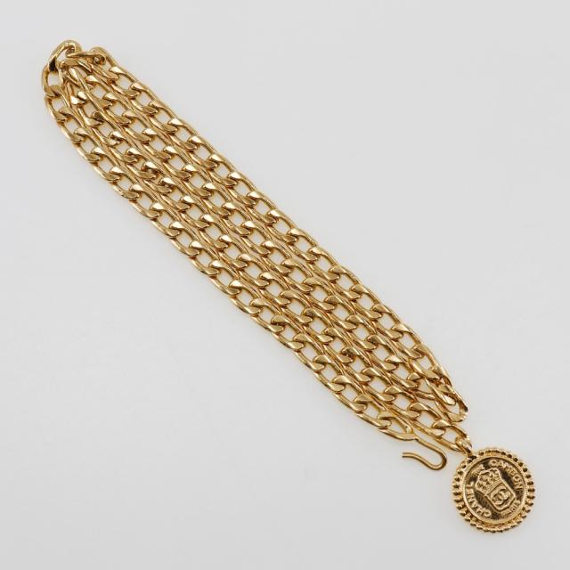 CHANEL シャネル チェーンベルト 金メッキ ベルト レディース 【中古】_2