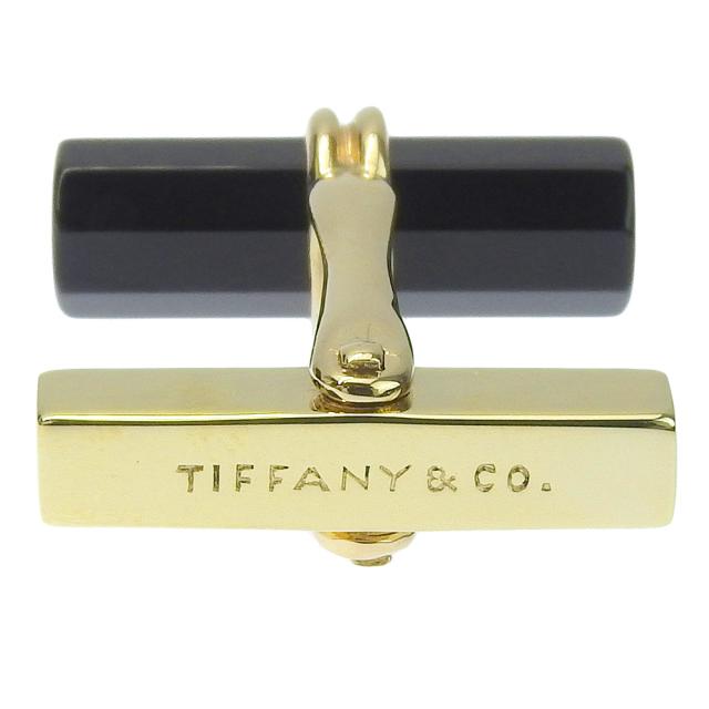 TIFFANY&Co. ティファニー K14イエローゴールド カフス メンズ 【中古  