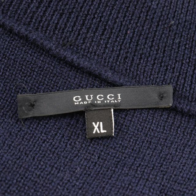 GUCCI グッチ ジップアップ コットン セーター メンズ 【中古】_4