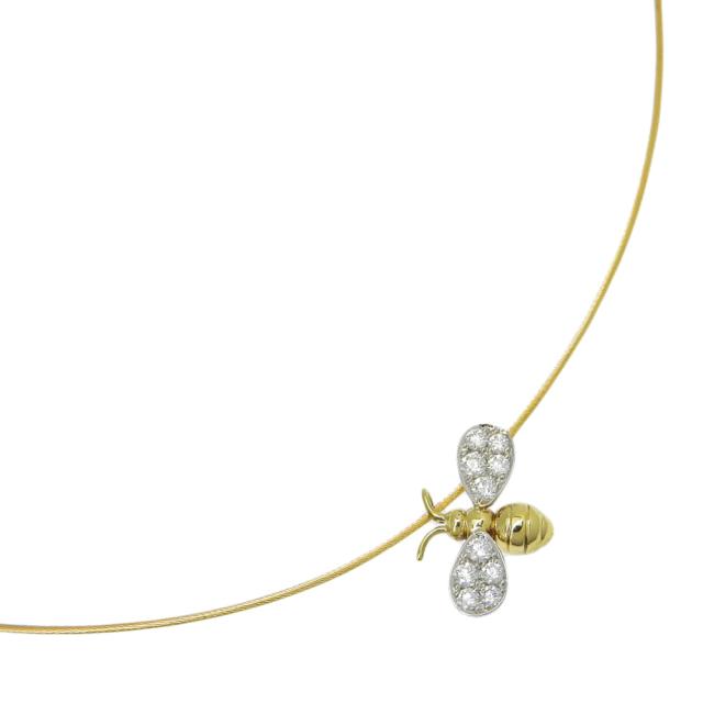 Gimel ギメル 蜂モチーフ K18イエローゴールド ネックレス 2.6g レディース 【中古】の通販は 159,000円