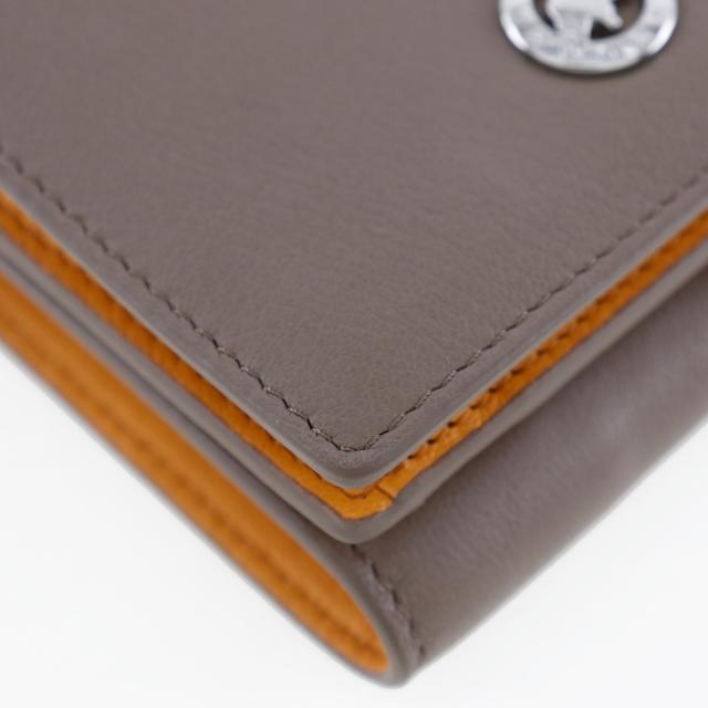HUNTING WORLD ハンティングワールド レザー ブラウン 三つ折り財布 レディース 【中古】_3