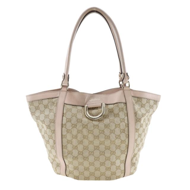 GUCCI グッチ GGキャンバス ハンドバッグ レディース 【中古】