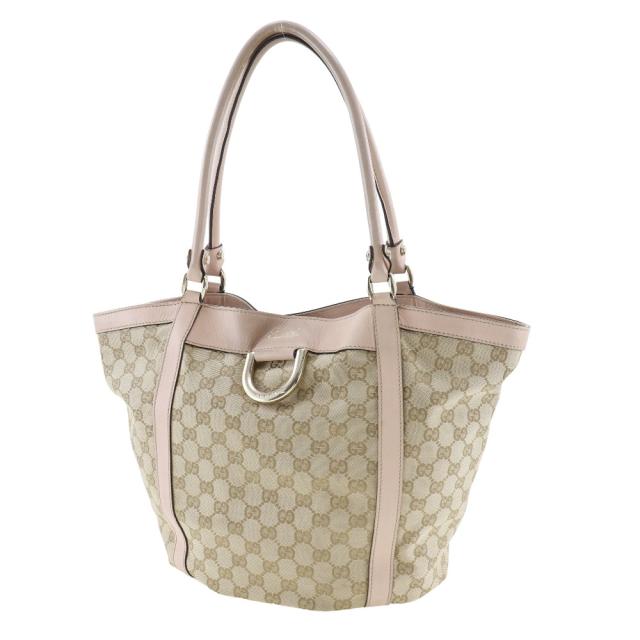 GUCCI グッチ GGキャンバス ハンドバッグ レディース 【中古】_1