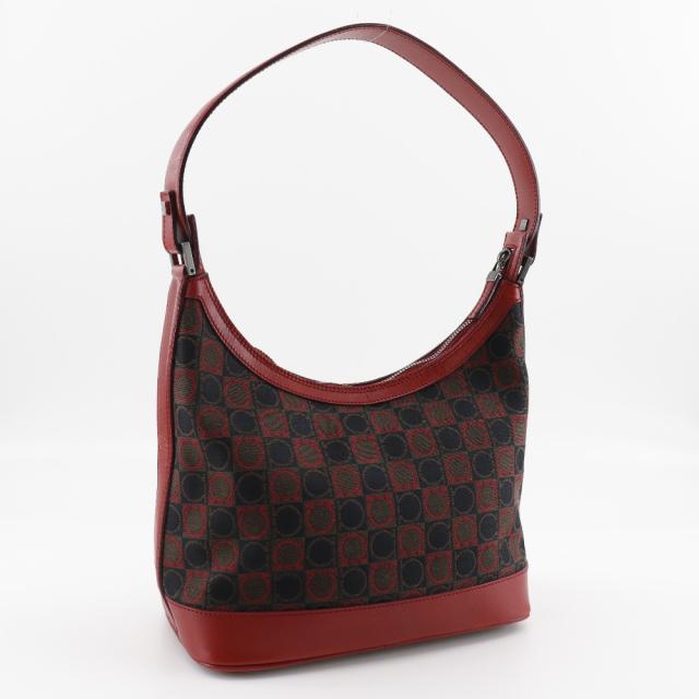 Salvatore Ferragamo サルヴァトーレフェラガモ ガンチーニ AU-21/3343 キャンバス レッド