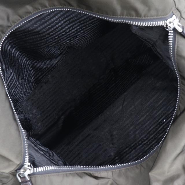 PRADA プラダ ナイロン カーキ ボストンバッグ ユニセックス 【中古】_5