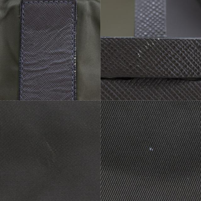 PRADA プラダ ナイロン カーキ ボストンバッグ ユニセックス 【中古】_6