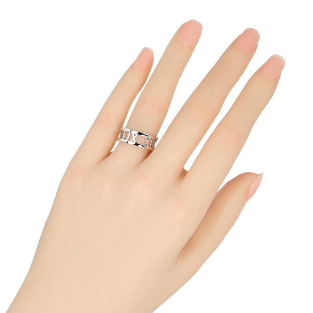 TIFFANY&Co.ティファニーオープンアトラスリングホワイトゴールド11号 楽天市場】ティファニー TIFFANY & Co. リング 指輪 アトラス 11