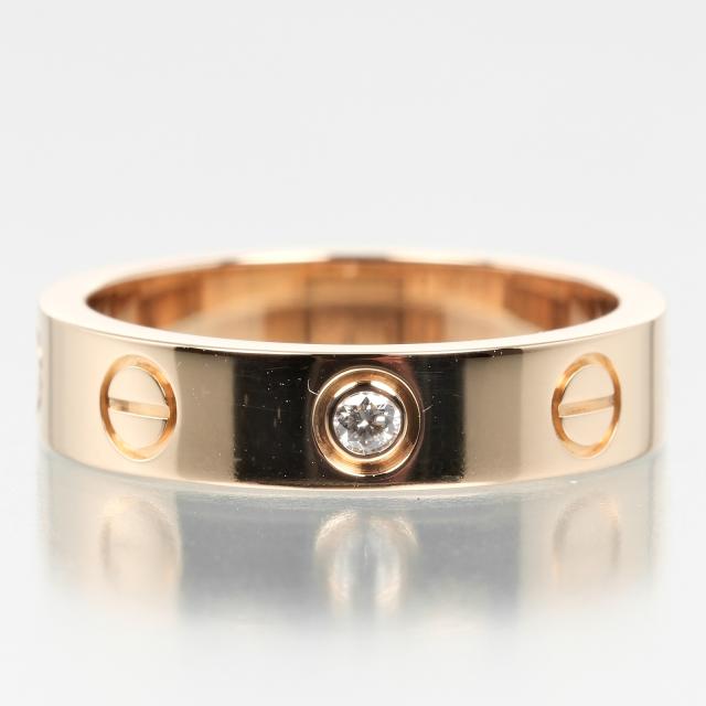 CARTIER カルティエ ラブ スモールモデル K18ピンクゴールド 7号