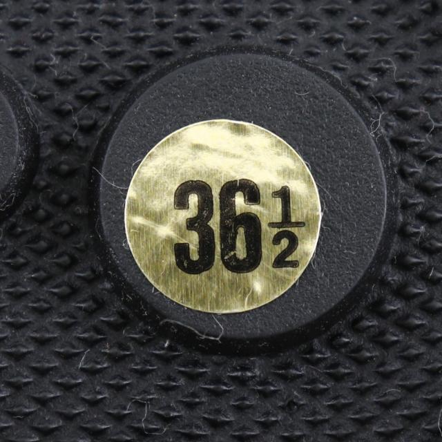 CHANEL シャネル ココボタン デニム 黒 ローファー レディース 【中古】_10