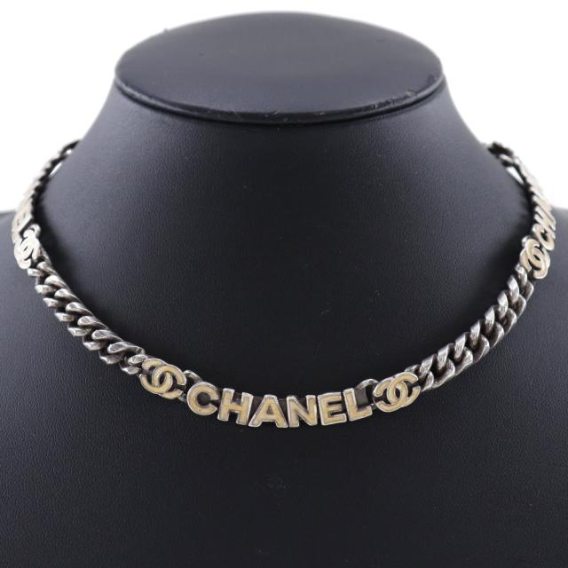 CHANEL シャネル ロゴ ココマーク 金属製 ネックレス 50g レディース 【中古】_1