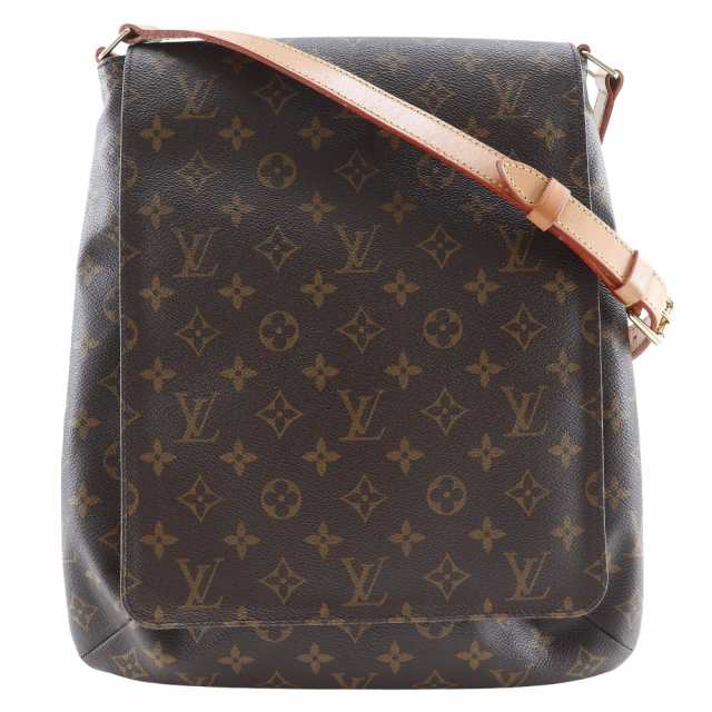 LOUIS VUITTON ルイ・ヴィトン ミュゼット M51256 モノグラムキャンバス 茶 ショルダーバッグ