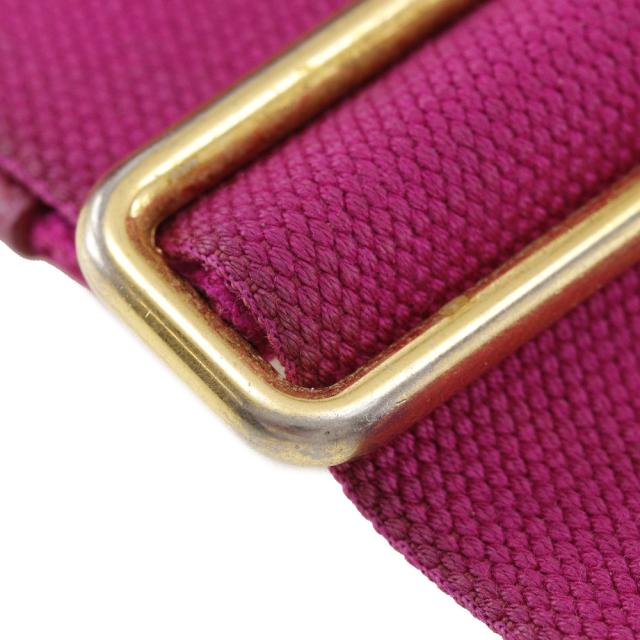 PRADA プラダ カナパ ミニ 2WAYショルダー キャンバス ピンク  