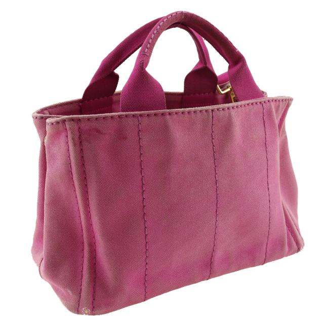 PRADA プラダ カナパ ピンク ショルダー付き