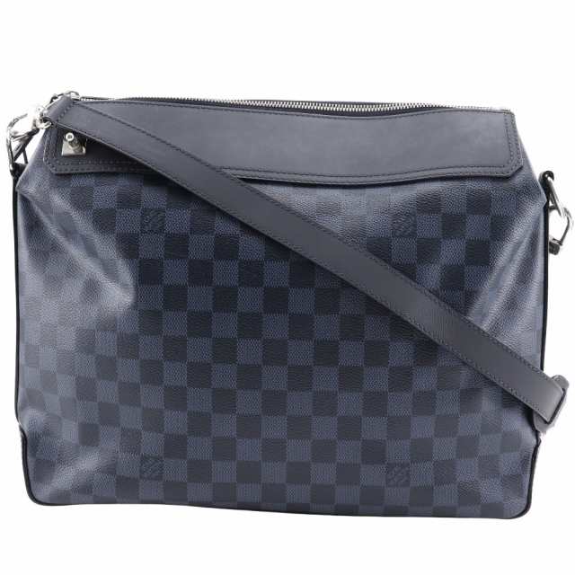 LOUIS VUITTON ルイ・ヴィトン グリニッジ メッセンジャー N41348 黒/紺 ショルダーバッグ