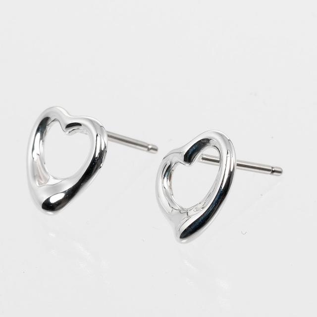 月 ティファニー ピアス オープンハート シルバー 925 Tiffany & Co.] ティファニー オープンハート シルバーピアス