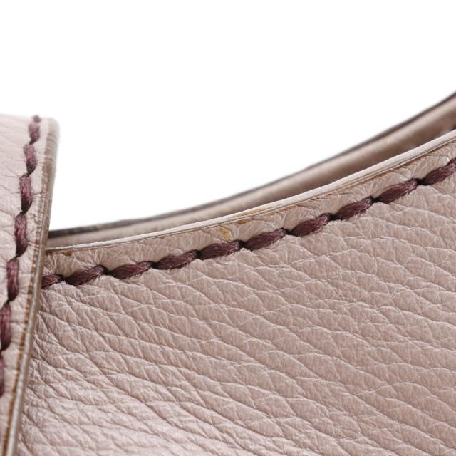 TOD'S トッズ ワンショルダー レザー ラベンダー ショルダーバッグ