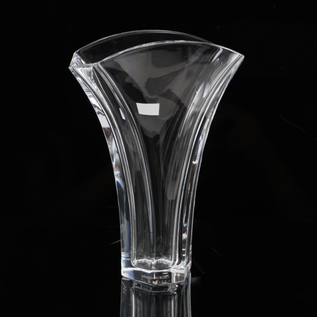 Baccarat バカラ ギンコ ベースS クリスタル 花瓶 _ 【中古】