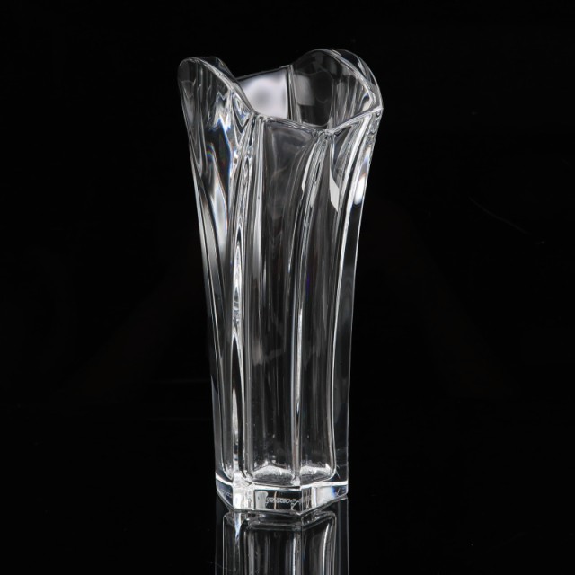 Baccarat バカラ ギンコ ベースS クリスタル 花瓶 _ 【中古】