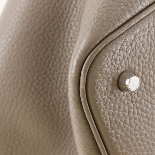 HERMES エルメス ピコタンロックMM トリヨンクレマンス エトゥープ シルバー金具の通販は