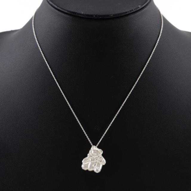 TIFFANY&amp;Co. ティファニー ベア/くま シルバー925 ネックレス 6.1g レディース 【中古】_1