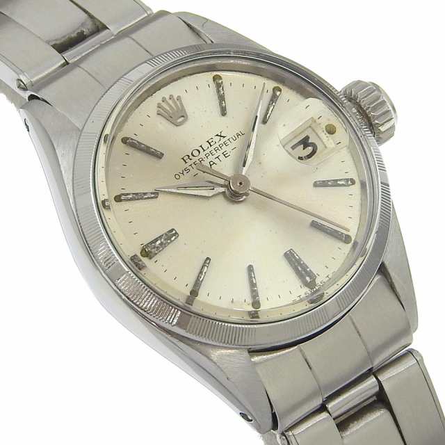ROLEX ロレックス デイト オイスターパーペチュアル オイスターパーペチュアル SS 自動巻きの通販は